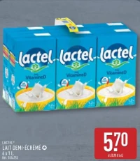 LACTEL® LAIT DEMI-ÉCRÉMÉ