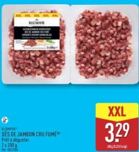 KLÜMPER DÉS DE JAMBON CRU FUMÉ