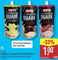 MILSANI GOURDES DE YAOURT HYPERPROTÉINÉES