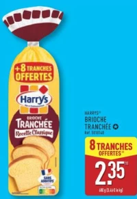 BRIOCHE TRANCHÉE