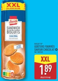 GOÛTERS FOURRÉS SAVEUR CHOCOLAT