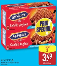 Nappé de chocolat au lait.