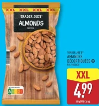 AMANDES DÉCORTIQUÉES
