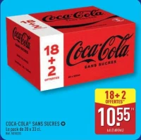 COCA-COLA® SANS SUCRES