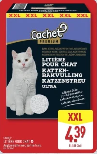 CACHET Litière pour chat