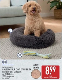 CACHET & ROMÉO Coussin pour chat et chien