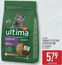 ULTIMA® Croquettes Chat Stérilisés