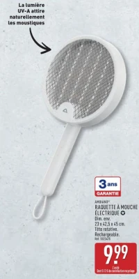 RAQUETTE À MOUCHE ÉLECTRIQUE