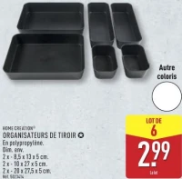 HOME CREATION ORGANISATEURS DE TIROIR