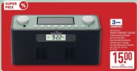 ADVENTURIDGE® RADIO D'URGENCE SOLAIRE
