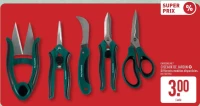 GARDENLINE Ciseaux de jardin