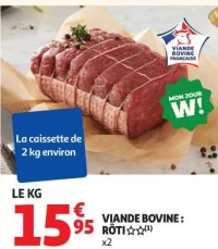 VIANDE BOVINE : RÔTI