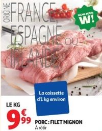 PORC : FILET MIGNON