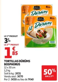TORTILLAS DÜRÜMS BOSPHORUS