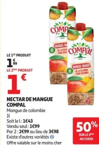NECTAR DE MANGUE COMPAL