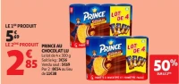 PRINCE AU CHOCOLAT LU