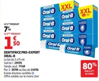 DENTIFRICE PRO-EXPERT ORAL-B