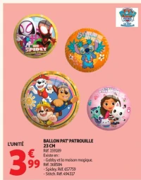 BALLON PAT' PATROUILLE 23 CM