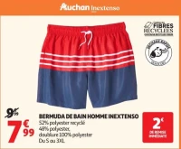 BERMUDA DE BAIN HOMME INEXTENSO