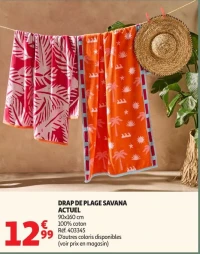 DRAP DE PLAGE SAVANA ACTUEL