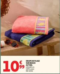 DRAP DE PLAGE SUN BEACH ACTUEL