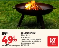 Brasero rond
