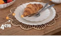 Lot de 2 sets de table marguerite