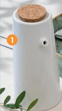 Bouteille à huile en céramique