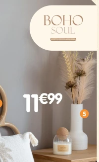Vase avec fleurs séchées