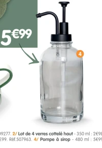 Pompe à sirop