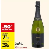 Cava Brut CASTELLER 75 cl.