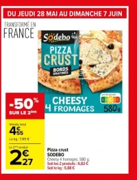 Pizza crust SODEBO