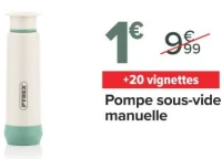 PYREX Pompe sous-vide manuelle