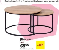 Table basse Pampa