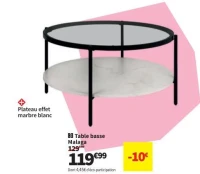 Table basse Malaga