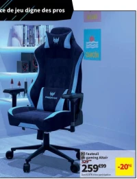 Fauteuil de gaming Altaïr