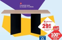 Table basse Cross