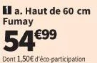 Haut de 60 cm Fumay
