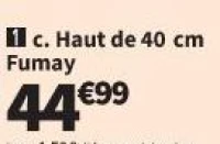 Haut de 40 cm Fumay
