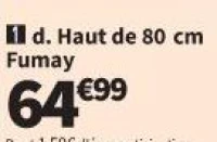 Haut de 80 cm Fumay