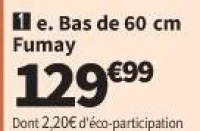 Bas de 60 cm Fumay