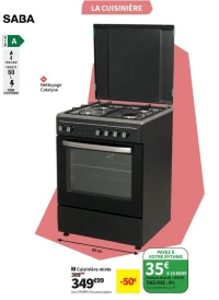 SABA Cuisinière mixte
