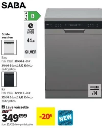 SABA Lave vaisselle