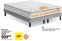Matelas Le Mystérieux 2 180x200 cm
