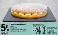 TROPÉZIENNE GARNIE
