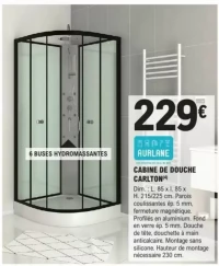 CABINE DE DOUCHE CARLTON