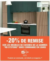 Meubles de cuisines de la gammes "RB SYSTEMS"