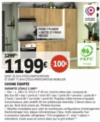 Cuisine équipée
