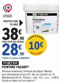 FOXTER PEINTURE FAÇADE