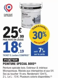 FOXTER PEINTURE SPECIAL BOIS